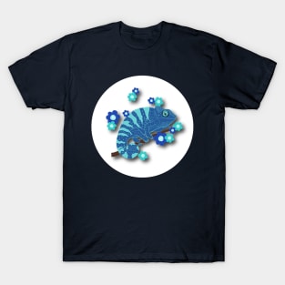 Blue chameleon T-Shirt